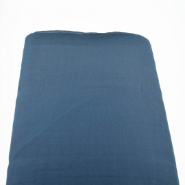 Turbante in cotone, grigio-blu, 1 metro